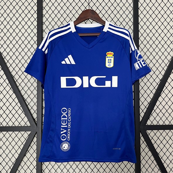 Tailandia Camiseta Real Oviedo Replica Primera Ropa 2024/25